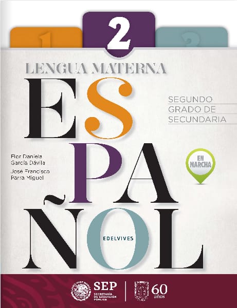 Lengua Materna Español 2 - Segundo Grado - Secundaria